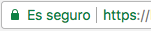 Imagen de barra de direcciones de Google Chrome