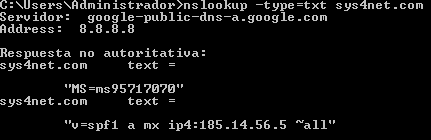 nslookup-windows-SPF